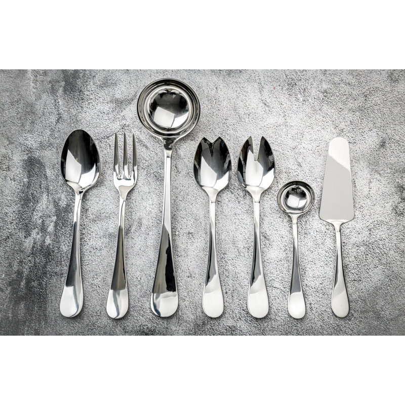 Brescia Stainless Steel Salad Servers