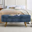 Banc de rangement repose-pieds ovale-614598972