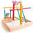 Medium Wooden Playground Bird Activity Center Gym