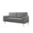 Velvet Loveseat  Sofa 67 Inch,Upholstered Sofa,Armrest Sofa,love seat,metal legs-2031738201