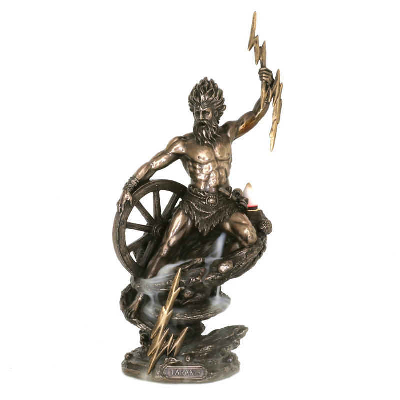 Hotevilla-Bacavi Taranis God Celta Dorado Figurine