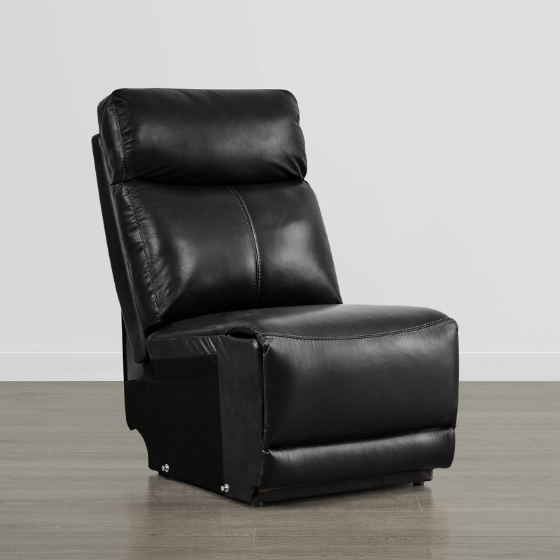 Chaise en cuir véritable
