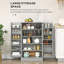 Armoire de rangement autoportante pour garde-manger