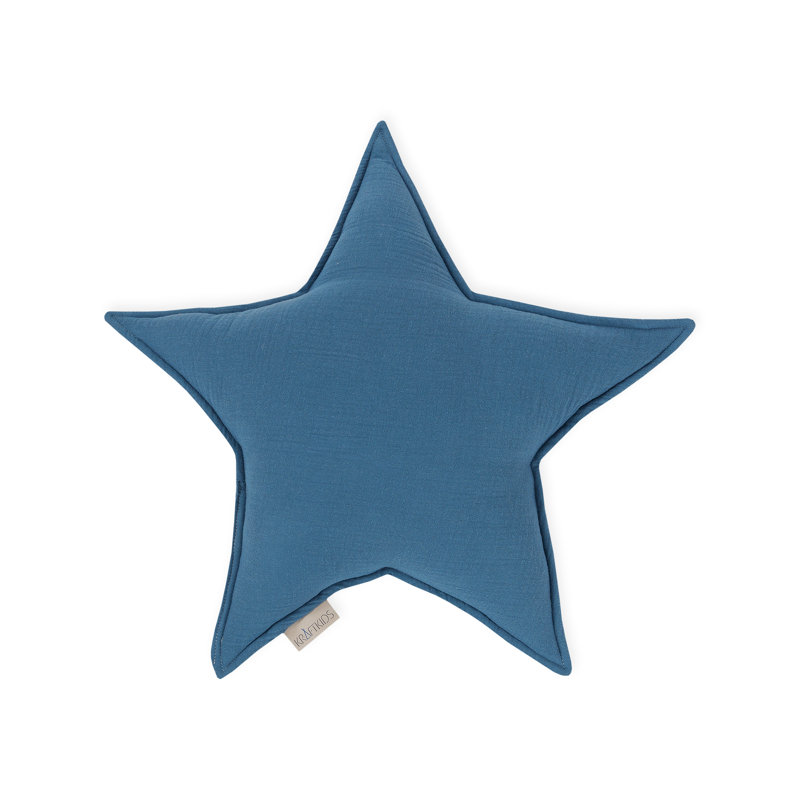 Novelty Throw Cushion, Blue