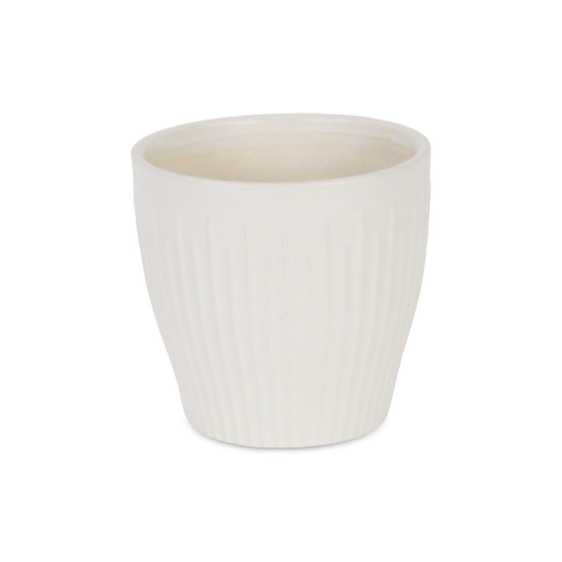 Uljana Handmade Ceramic Pot Planter, 5" x 5.25" x 5.25"