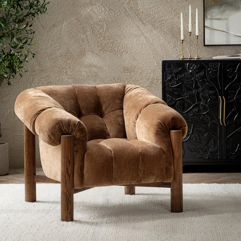 Fauteuil d'appoint Sansa, bronze