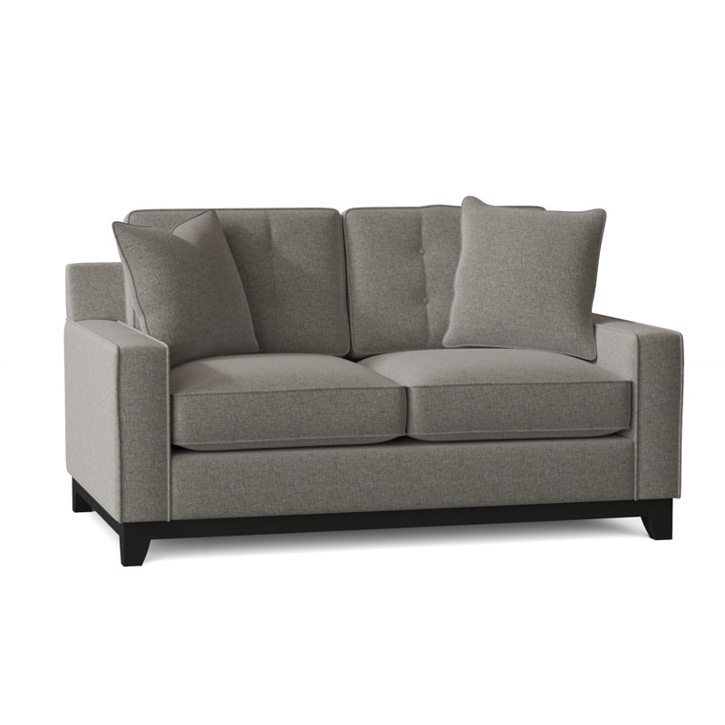 Carollton Upholstered 62'' Loveseat, Thrillist Fog Sustain®