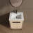 24 Inch Bathroom Vanity Base With Basin