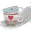 Rademacher Porcelain Teacup and Saucer