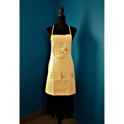 Anemone Floral Bib Apron