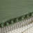 Dark Green Pom Poms Pillowcases, Green Standard Pillow Cases Set of 2, 100% Washed Microfiber, Bronze Green Ball Fringe Pillow Cover, 2 Pack-123121708-123121727