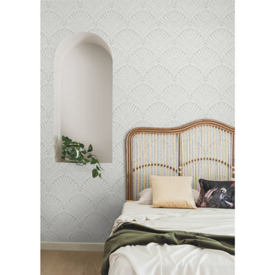 Rouleau de papier peint lisse L 33 po x l 20,5 po