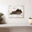 Kentucky Home Map sur impression sur toile-1657869463