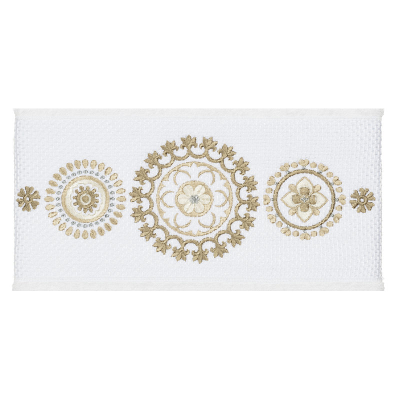 Isabelle Turkish Cotton Midweight Bath Towel, White