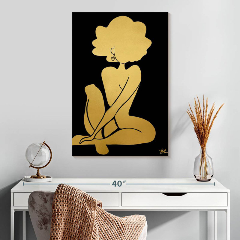 Leisha Sitting Pretty, 30" H x 20" W