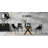Glass Top Metal Base Dining Table-58182245