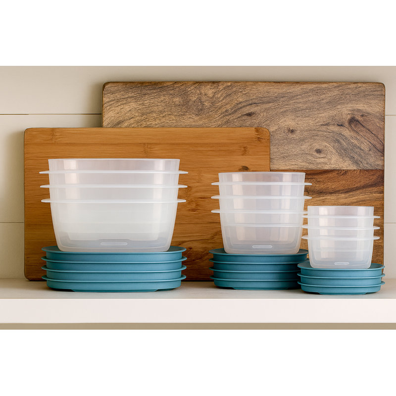 Rubbermaid® Flex & Seal Food Storage Containers with Easy Find Lids, 36 Piece Set