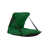 100 % polyester vert / noir est en rupture de stock