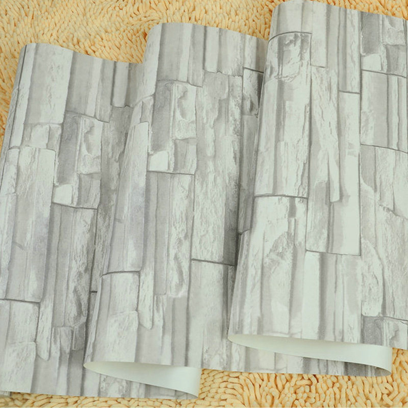 10m x 53cm 3D Embossed Matte Wallpaper Roll