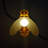 Jonce Solar Powered String Lights with Bee Motif