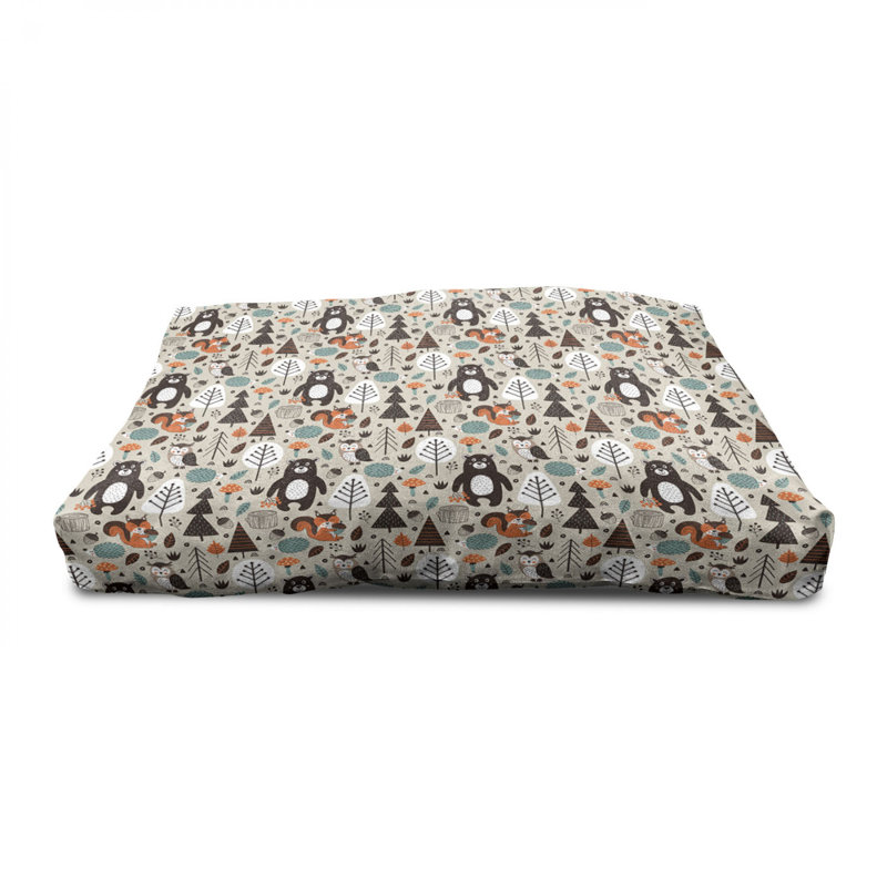 Niche pour chien en bois, H 22,44 po x l 23,62 po x P 17,72 po