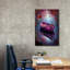 Art mural sur toile Winston Porter «Romantic Purple Boat On The River» par Momart-1795566304