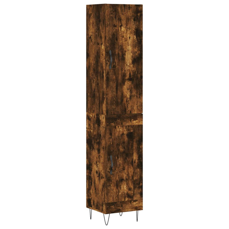34.5cm Sideboard, Smoked Oak