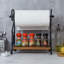 Metal and Wood Freestanding Paper Towel Holder-104655091