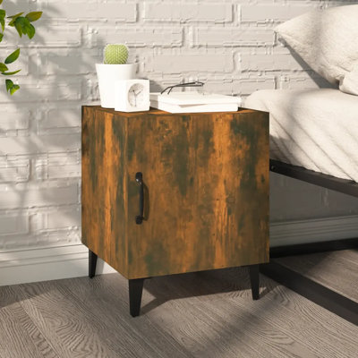 17 Stories Bedside Cabinets Engineered Wood