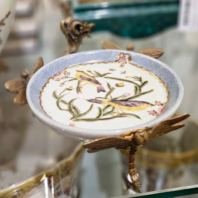 Hand Painted Decorative Dish