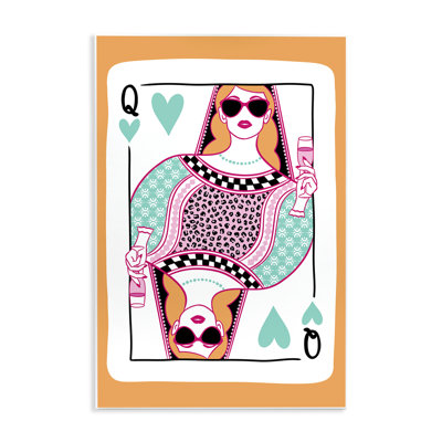  «Queen of Hearts & Drink» par JJ Design House LLC