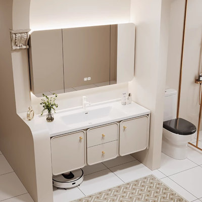 French style simple vanitie bathroom cabinet