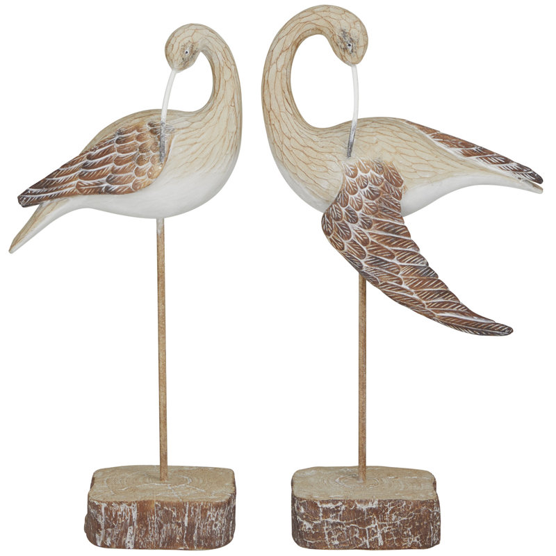 Sculpture Artzt, Naturel / Blanc, H 16,4 po x l 8,45 po x P 4,2 po
