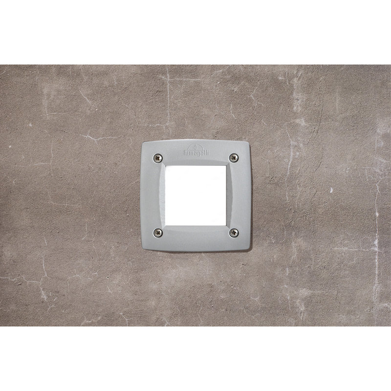 Tahnaout W 1 - Bulb LED Outdoor Bulkhead Light Outdoor Flush Mount, Grey