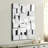 39.4" Glam Irregular Silver Decorative Frameless Earthquake Wall Mirror