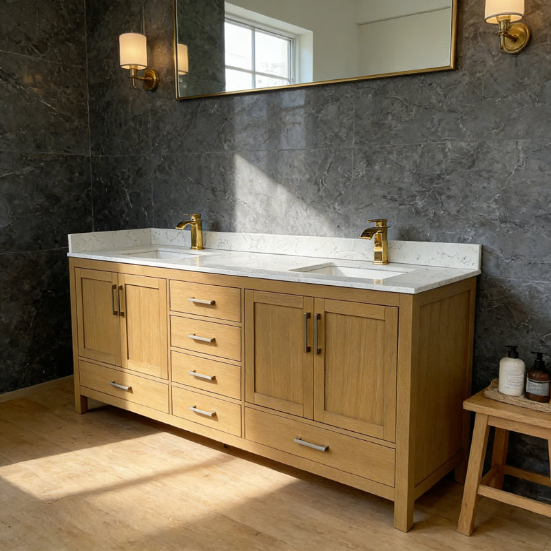 Meuble-lavabo 84 po