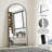 Arch Full-Length Mirror Freestanding Floor Mirror, Modern Standing Mirror With Stand, Aluminum Alloy Wall-Mounted Mirror For Be-1661745725