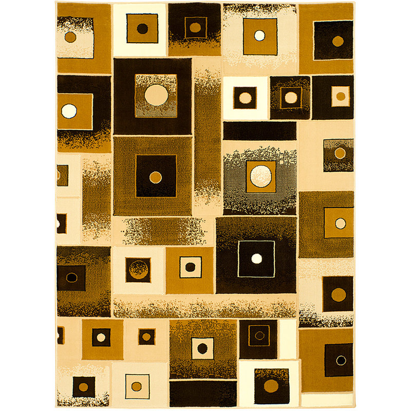 Performance Geometric Indoor Rug, 5'2" x 7'2"