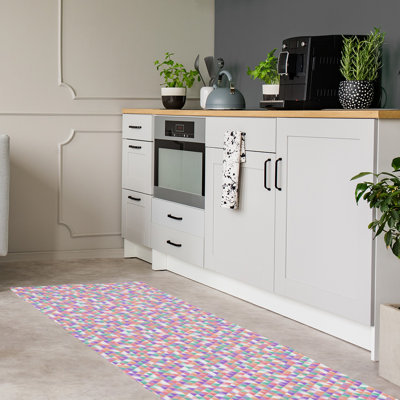 Chenille Geometric Indoor Rug