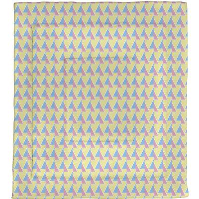 Édredon réversible simple en microfibre à motif de flèches déplacées