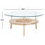 Table basse à 3 pieds avec rangement
