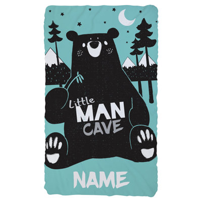 Machine Printed Throw Blanket