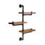 Industrial Pipe Shelves