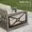 Marindo 5 Person Aluminum Patio Conversation Seating Group With Sunbrella® Cushions