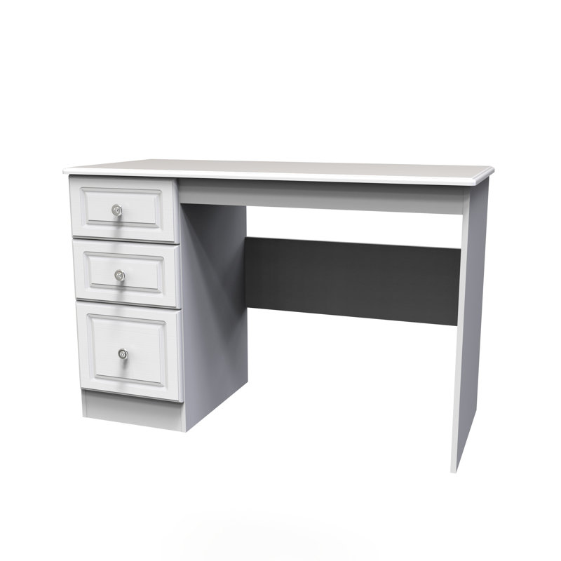 Fully Assembled Meansville Desk, white