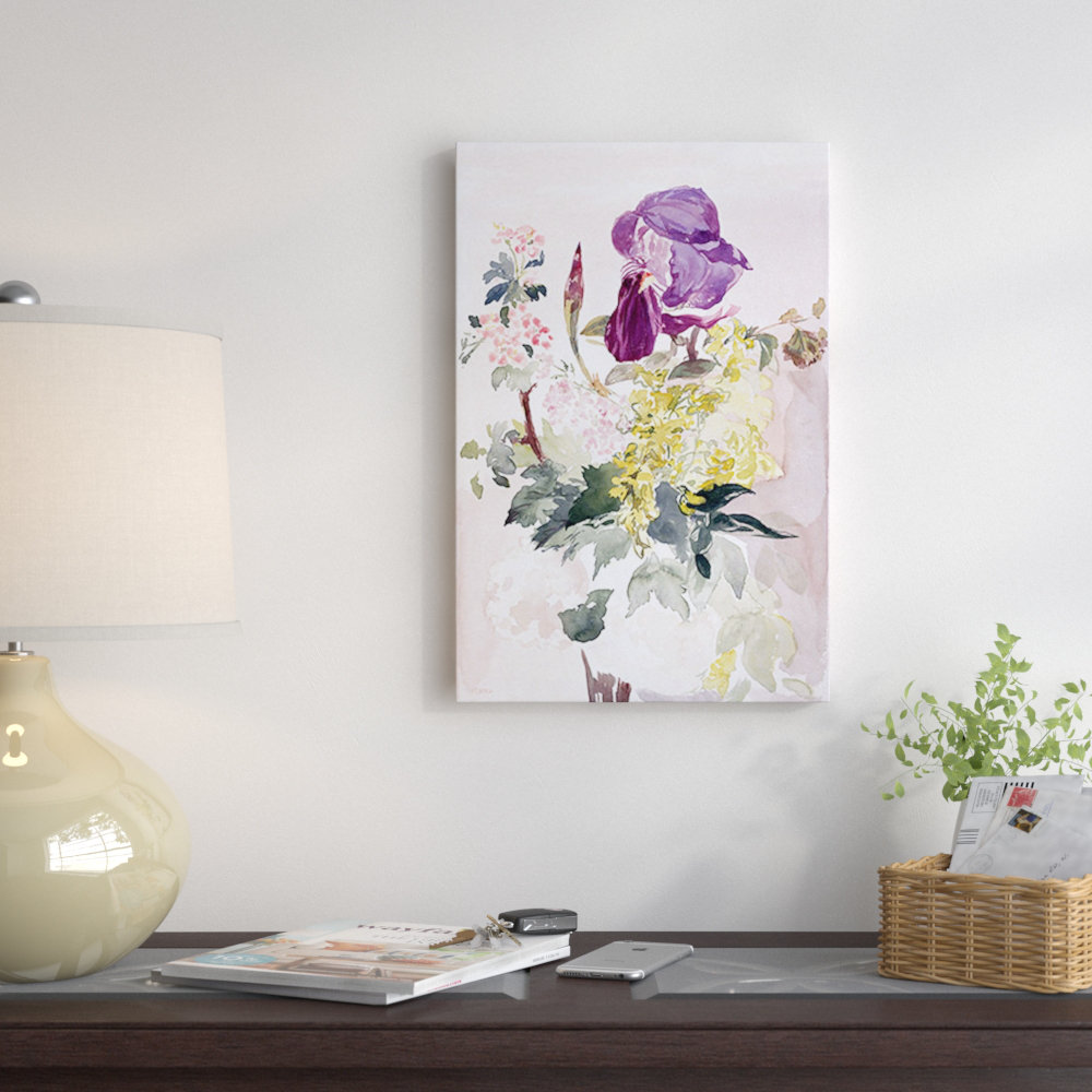 " Flower Piece With Iris, Laburnum, And Geranium " by Edouard Manet Vault W Artwork 
