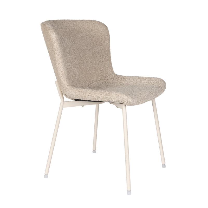 Marion Upholstered Dining Chair, Beige, Off White