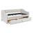 Modern Twin Size Daybed With Drawers, Upholstered Tufted Sofa Bed-2116575798-2116575796