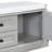 Storage Bench With 2 Drawers And 2 Cabinets, Shoe Bench With Removable Cushion For Living Room, Entryway-253721831