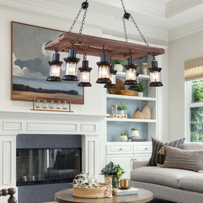 Agaran 8 - Light Dimmable Geometric Chandelier